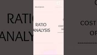 Learn With Me: Operating Ratio |#accountingratios #ratioanalysis #operatingratio #financialanalysis