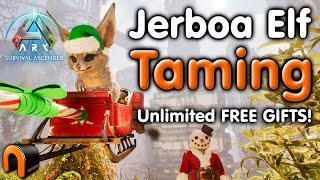 Ark JERBOA ELF TAMING - FREE ENDLESS Mistletoe & Coal To Build EVERYHTING!