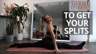 7 MIN STRETCHING EXERCISES AFTER WORKOUT TO GET YOUR SPLITS | Increase Flexibility | No Equipment