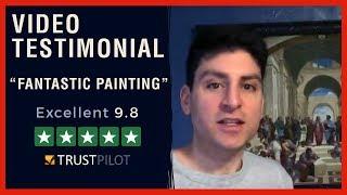 1st Art Gallery Oil Painting Reproduction Reviews - Customer Testimonial and Rating