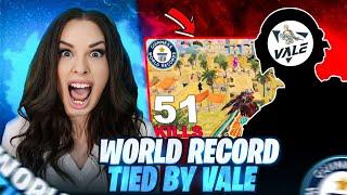 Vale Ties Raydins World Record! 51 KILLS!