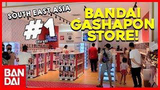 I Went to THE FIRST Gashapon Bandai Shop!