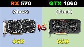 RX 570 VS GTX 1060 New Games Benchmark