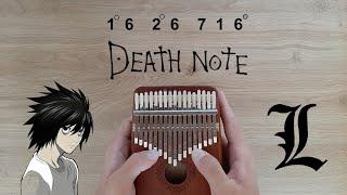 L's Theme Death Note | Kalimba (with TABS)