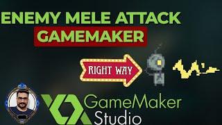 Enemy mele attack in gamemaker studio