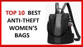 TOP 10 Best Anti-Theft Women's Backpacks/Bags 2024