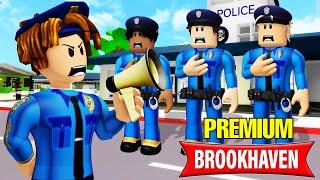 I BECAME A POLICE CHIEF - PREMIUM BROOKHAVEN RP | Gwen Roblox Español