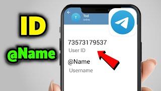 How To Find ID & @Name on Telegram