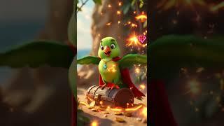 Pirate Parrot: Treasure Glow-Up  #MagicalPetMakeover  #kidsvideo #cartoon #cute  #smilo
