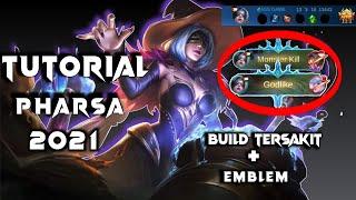 Tutorial pharsa 2021 tips trick jago maen pharsa | Build tersakit pharsa