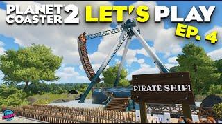 Detailing Ships & Ranting. Let's Play Planet Coaster 2 - Ep 4. Let's Play / Easy Challenge Mode