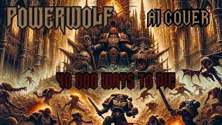 40 000 способов подохнуть, но это Powerwolf (AI COVER)