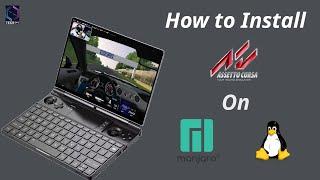 Installing Assetto Corsa On Linux 2023 | Manjaro Linux | GPD WinMax2