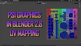 How to make PS1-Esque graphics with Blender 2.8 (UV mapping)