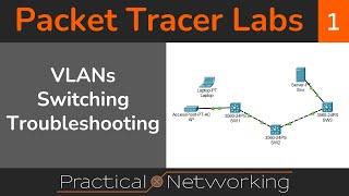  Let's do Packet Tracer labs together - VLANs, Switching, Troubleshooting - PTL1