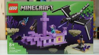 LEGO Minecraft 21264 The Ender Dragon and End Ship - LEGO Speed Build Review