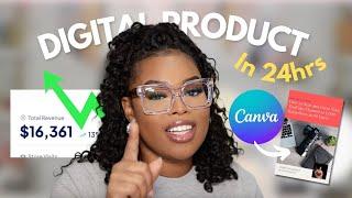 Create A Digital Product in 24hrs & Start Your 5 Figure Business