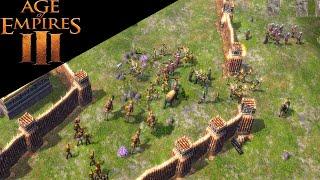 Age of Empires 3 - 4v4 Expert AI With Indians - Multiplayer Gameplay