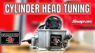 CYLINDER HEAD TUNING: Reaching Top from an Honda Cylinder Head