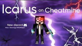 Cheating on Cheatmine with Icarus Client on Intave anticheat