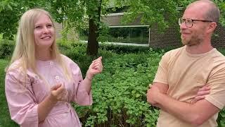 Mariia Kravchenko in gesprek met Dario Fazzi