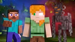 Haunted World | Alex & Steve Life (Minecraft Animation)
