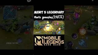new hero martis no conter (MARTIS GAMEPLAY PART6) #shorts #mobilelegends #martis