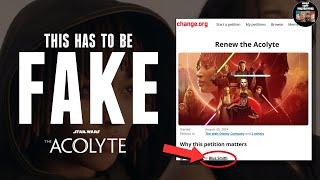 The Acolyte Petition is So DUMB Has To Be a Troll Job