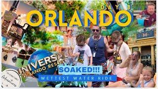 SOAKED on Universal Orlando's WETTEST WATER RIDE!
