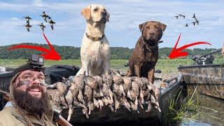 Duck Hunting 2022! IOWA TEAL OPENER - 6 Man LIMIT and UNEXPECTED visit from the DNR!