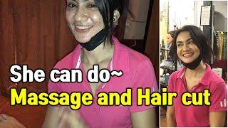 Phuket Thailand Massage and Hair cut in Rawai (OCT 27th 2021)