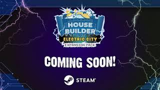 House Builder: Electric City Expansion Pack - Reveal Trailer