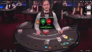 Живой БлэкДжек на столе Москва на ПокерСтарс!Live Dealer BlackJack on PokerStars