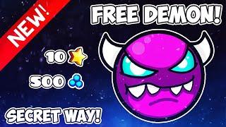 3 FREE DEMONS, SECRET WAYS (Working 2024) | Geometry Dash