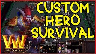 Custom Hero Survival | Warcraft 3 Reforged | DEADLY HEADHUNTER