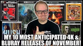 My 10 Most Anticipated 4K And Bluray Releases Of November 2024!