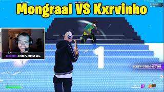 Mongraal VS Kxrvinho 1v1 INSANE Buildfights!