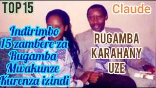 Indirimbo zakunzwe za Rugamba Cyprien muzumve zibigishe umuco nyarwand//Top 15 za mbere#0785060245#.