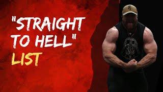 My Fitness Industry "Straight to HELL" List  (What REALLY MATTERS)