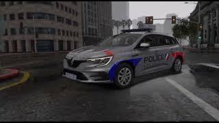 GTA V - Renault Megane IV Estate Police nationale