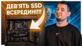 ПК для КРЕАТОРІВ! ASUS ProArt 14900K та RTX 4080, ТРИ HDD та 9 SSD!