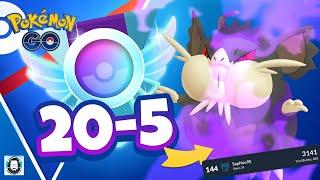 Went 20-5 to Hit 3200 ELO in Open Great League with Shadow Alolan Raticate! | Pokémon GO PvP