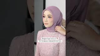 Tutorial Hijab Wisuda Sederhana #shorts #makeupartist #wedding #cantik