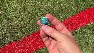 (Nearly) Scale Model of the Solar System on the LAX Field