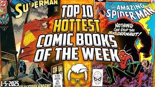  HOT Start to a New Year of Comic Books!  The Top 10 Trending Comic Books of the Week