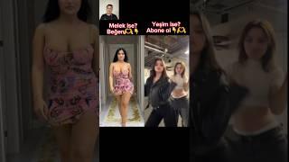 Kim iyi Yapmış? Melek Azad Yeşim Resmi Yeni TikTok Dans Videosu move ya bodynina sky dance #shorta