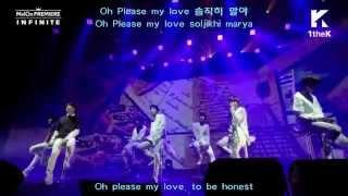 [Infinite Reality Showcase] Infinite (인피니트)- Love Letter (러브레터) Lyrics [Han/Rom/Eng]