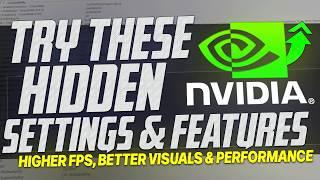  These HIDDEN Nvidia SETTINGS gain upto 20% MORE FPS & Lower latency, 𝙄𝙈𝙋𝙍𝙊𝙑𝙀 𝙂𝙍𝘼𝙋𝙃𝙄𝘾𝙎 