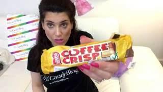 American tries Canadian Candy: Coffee Crisp Candy Review for Canada Day