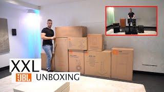  XXL JBL HiFi Lautsprecher Unboxing (JBL 4349, JBL L100 Classic, JBL HDI Series Heimkino) Retro